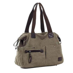 The Uptown Journey Canvas Hand Bag