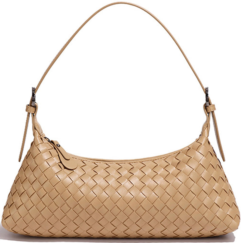 Handbag for Women Handmade Woven Tote Bag Crossbody Tote Hand bag Purse Hobo Bag Small Leather Women Bag Clutch Mini Bag