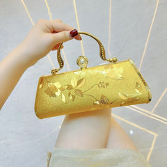 Handmade rhinestone Dinner bag Cocktail Dress Bag Hand-held skew party