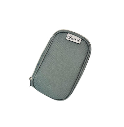 Atavral Mini Insulated Bag Snack Bag Mini Lunch Bag Insulin Bag (grey)