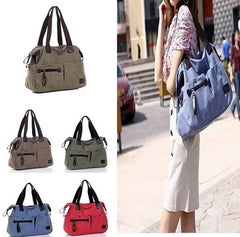 The Uptown Journey Canvas Hand Bag